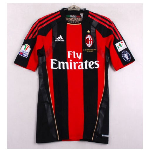 Tailandia Camiseta AC Milan 1ª Retro 2010 2011